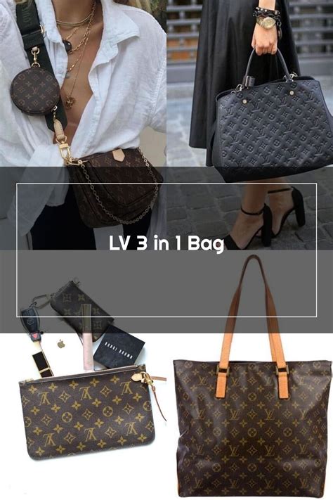 louis vuitton bag 3 piece|Louis Vuitton 3 in 1.